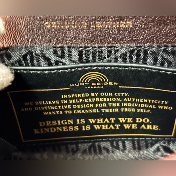 NWT Kurt Geiger Mini Brixton Heart Crossbody - Picture 5 of 12